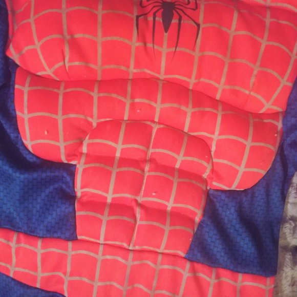 7 - 10 Marvel The Amazing SpiderMan 2 Muscle Chest Medium kids Halloween Costume - Picture 5 of 12